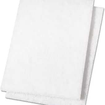 White Scrub Pads | Scrub Pads | Janitorial Outlet