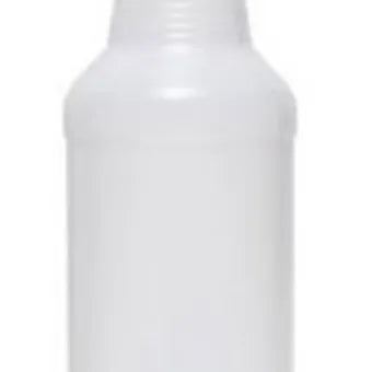 Empty Bottle | White Empty Bottle | Janitorial Outlet