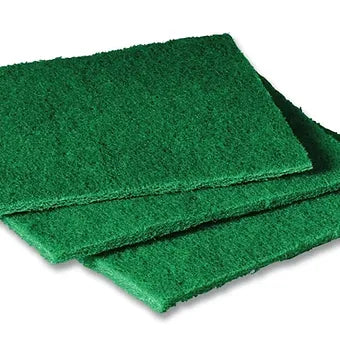 Heavy Duty Scrub Sponge | Green Scouring Pad | Janitorial Outlet