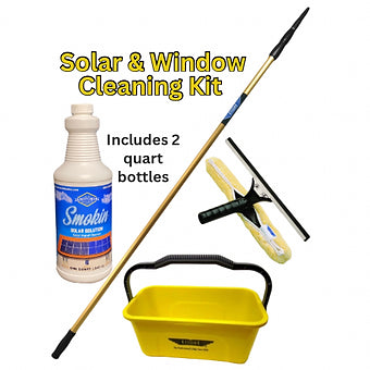 Solar & Window Cleaning Kit | Janitorial Outlet