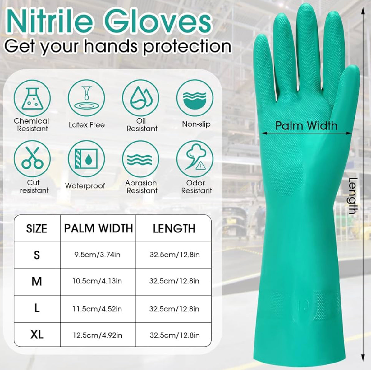 Chemical Resistant Gloves | Chemical Gloves | Janitorial Outlet