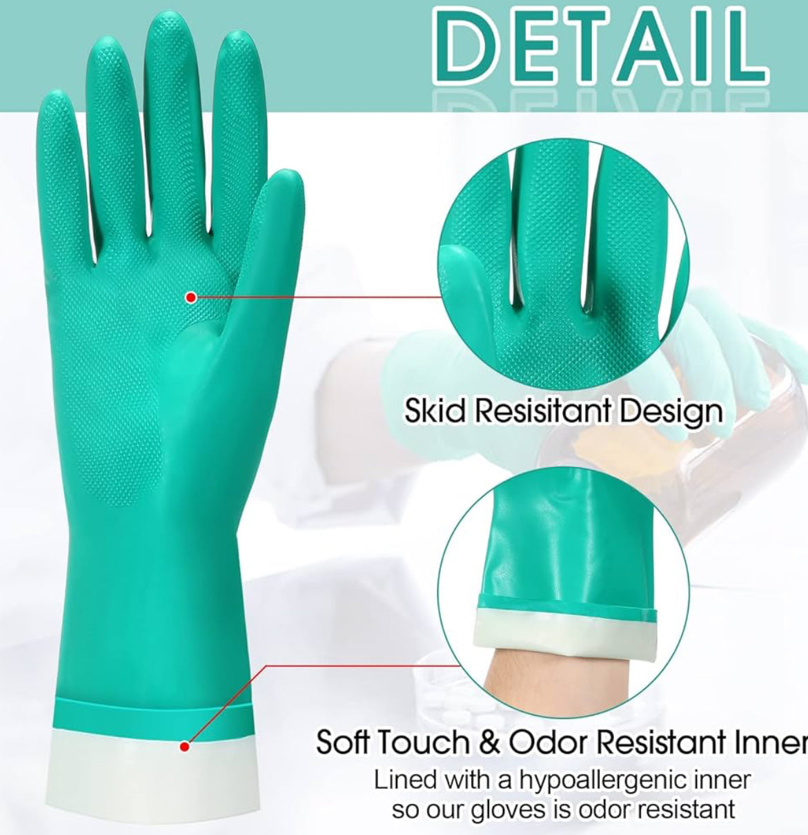 Chemical Resistant Gloves | Chemical Gloves | Janitorial Outlet